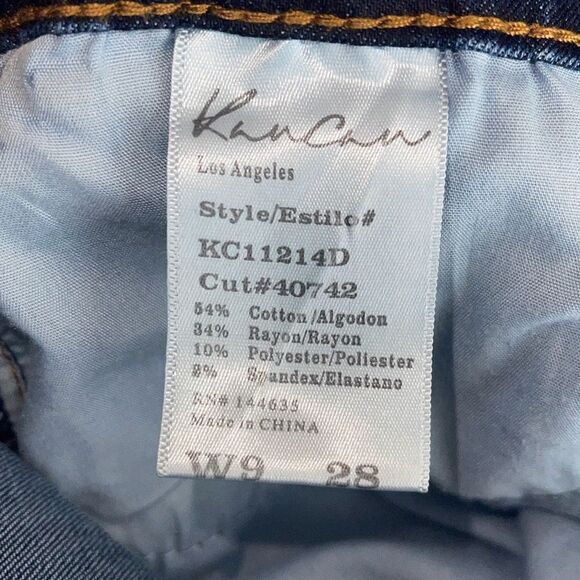 KanCan Womens Cotton Blended Mid-Rise Skinny Ankle Denim Jeans Blue Size 28 - Picture 9 of 9